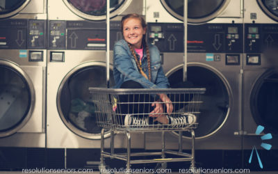 Casey – Laundry Mat Model Shoot!