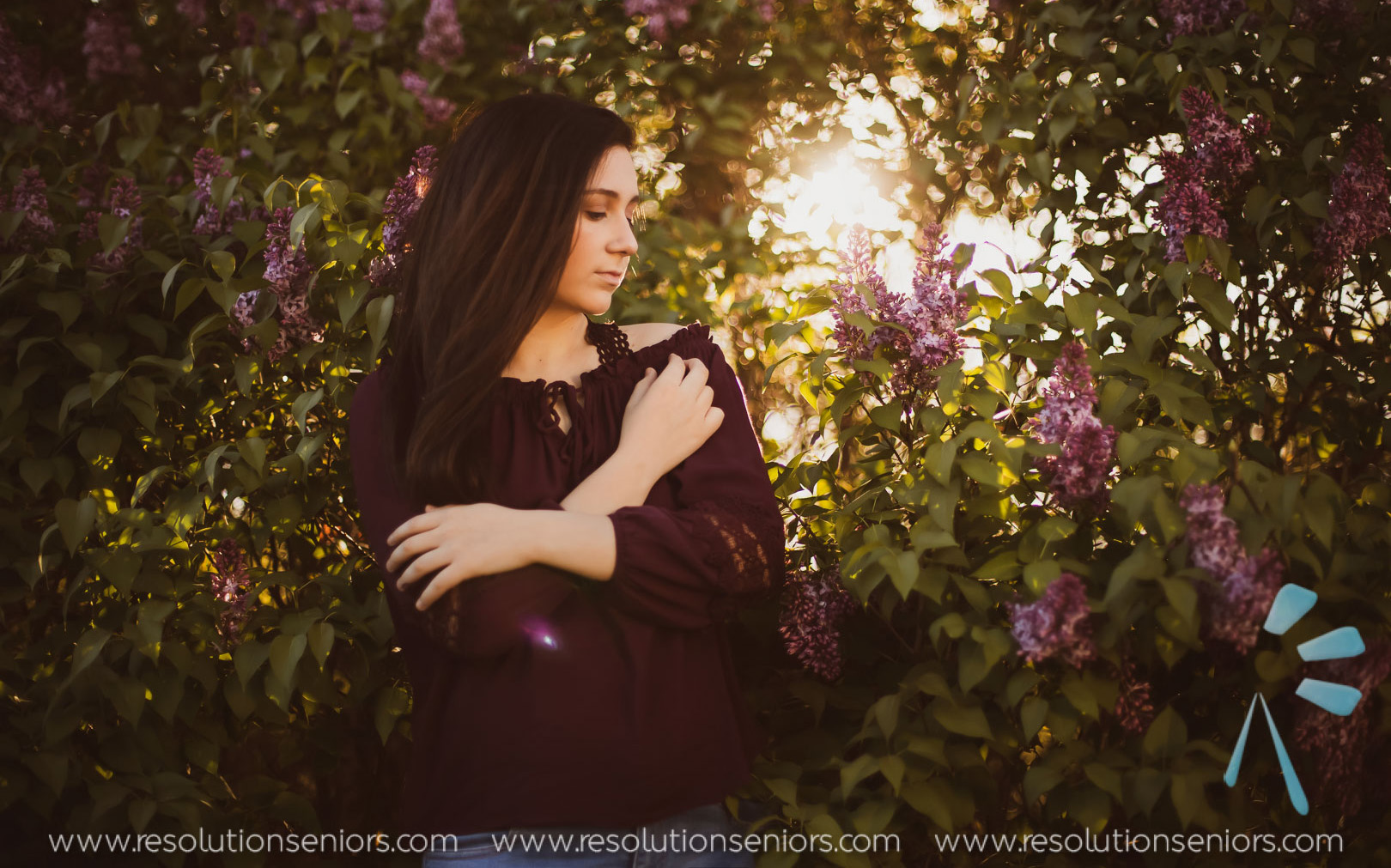 Alayna - Floral Model Shoot - Resolution Seniors